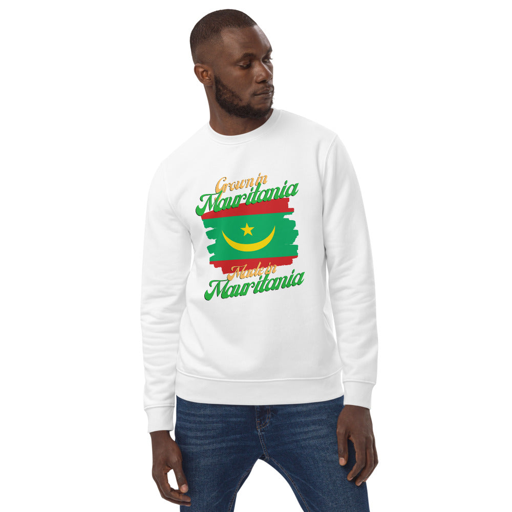 Grown in Mauritania Made in Mauritania Unisex eco sweatshirt