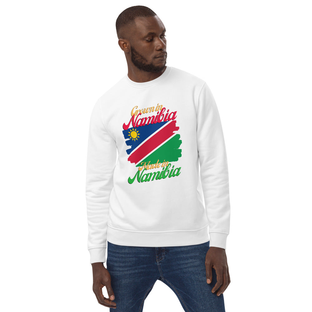 Grown in Namibia Made in Namibia Unisex eco sweatshirt