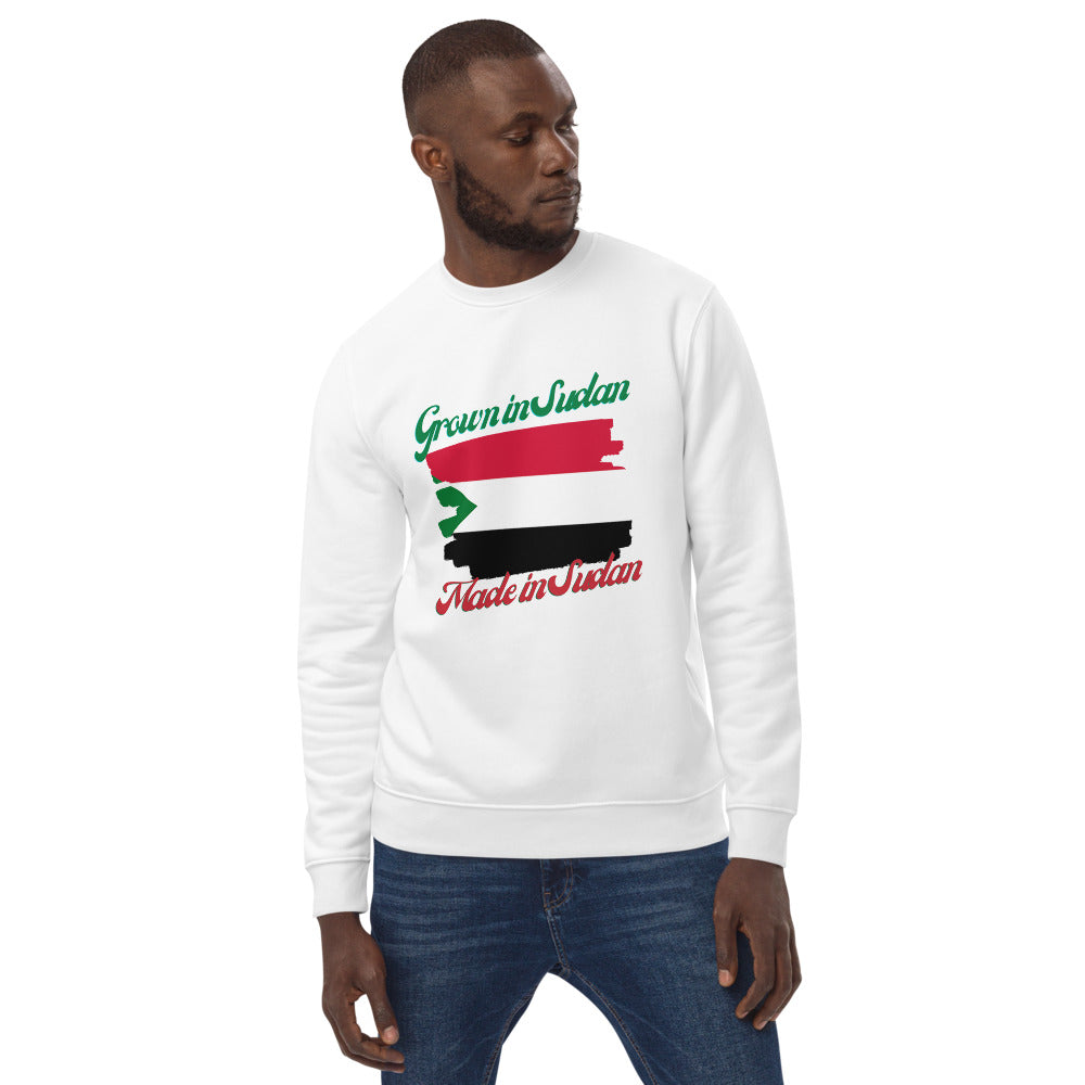 Grown in Sudan Made in Sudan Unisex eco sweatshirt