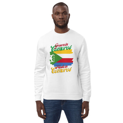 Grown in Comoros Made in Comoros Unisex eco sweatshirt