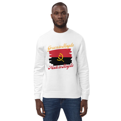 Grown in Angola Made in Angola Unisex eco sweatshirt