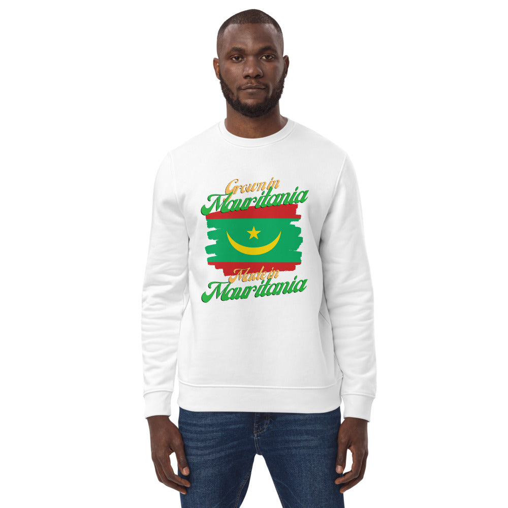 Grown in Mauritania Made in Mauritania Unisex eco sweatshirt
