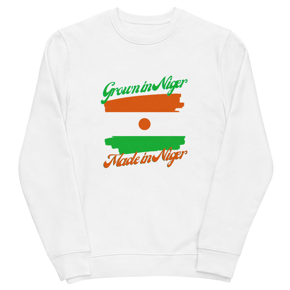 Grown in Niger Made in Niger Unisex eco sweatshirt