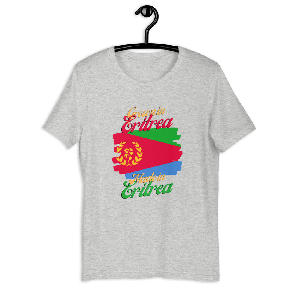 Grown in Eritrea Made in Eritrea Short-Sleeve Unisex T-Shirt