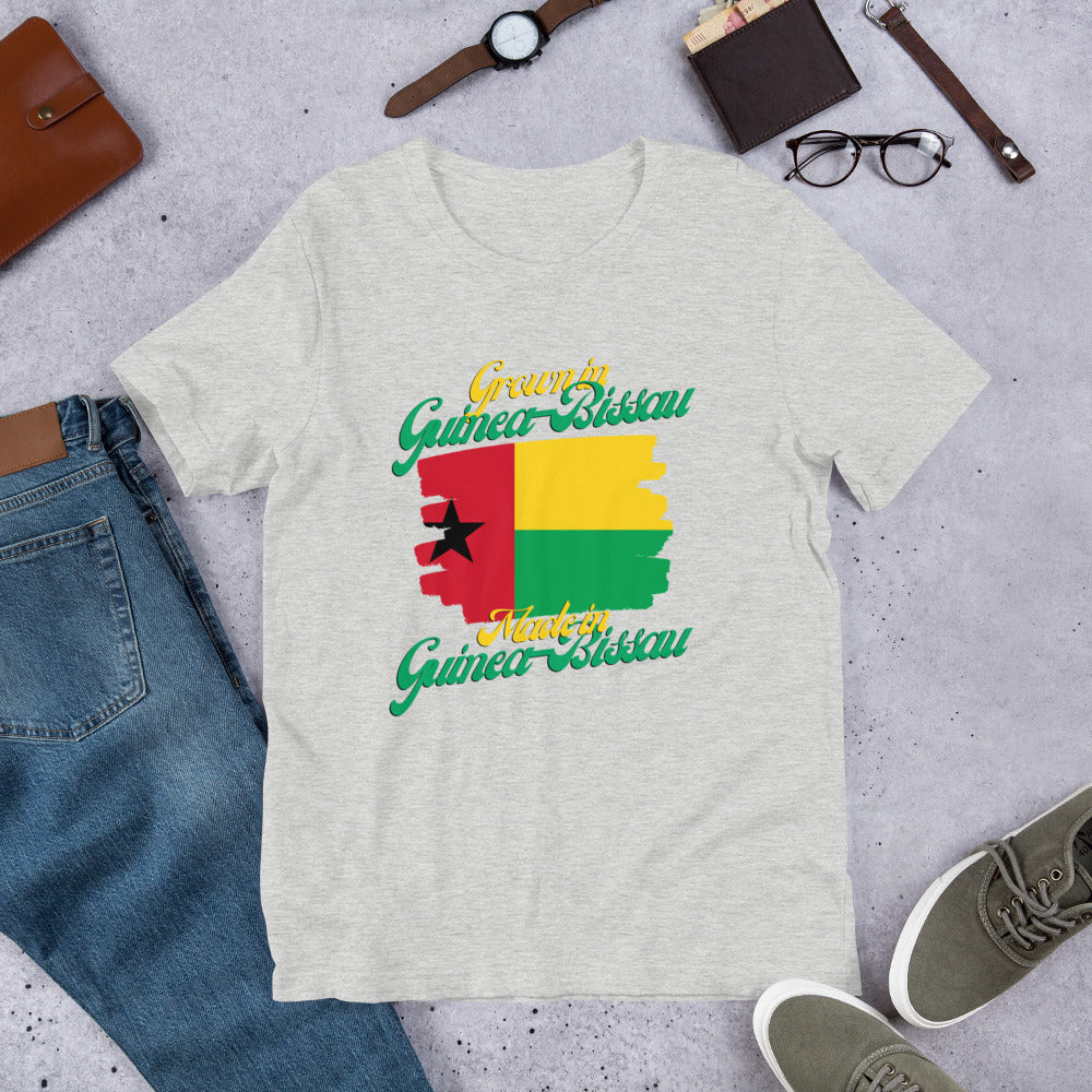 Grown in Guinea Bissau Made in Guinea Bissau Short-Sleeve Unisex T-Shirt