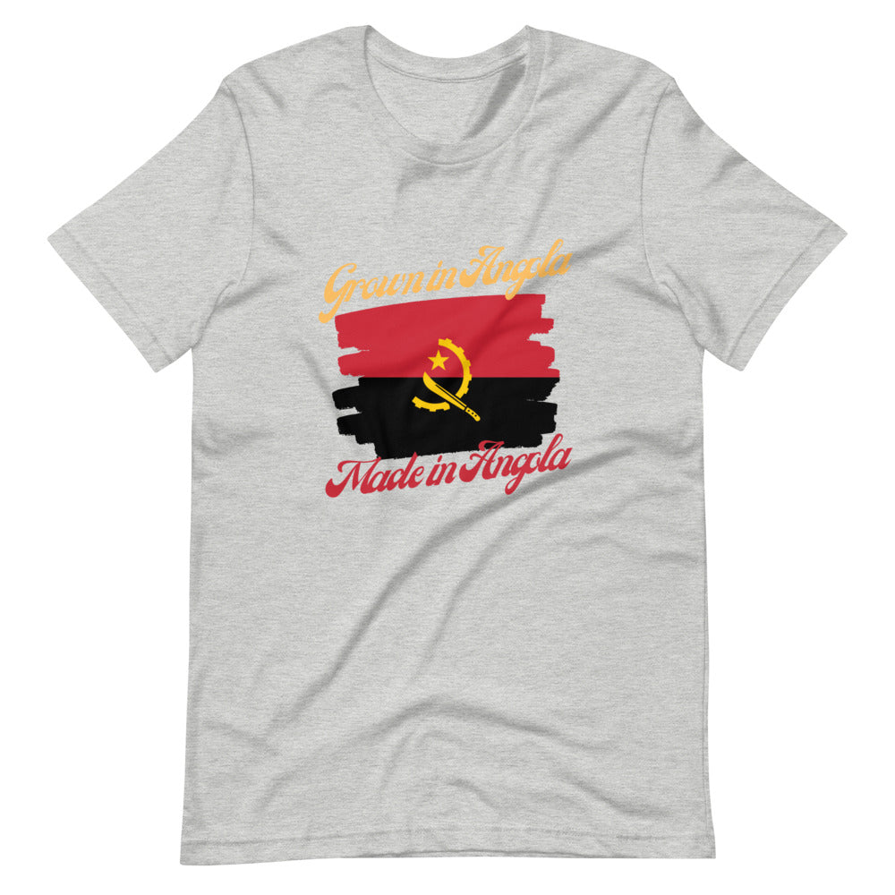 Grown in Angola Made in Angola Short-Sleeve Unisex T-Shirt