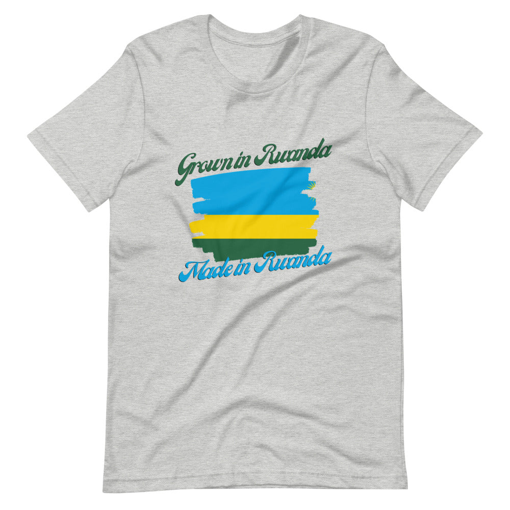 Grown in Rwanda Made in Rwanda Short-Sleeve Unisex T-Shirt
