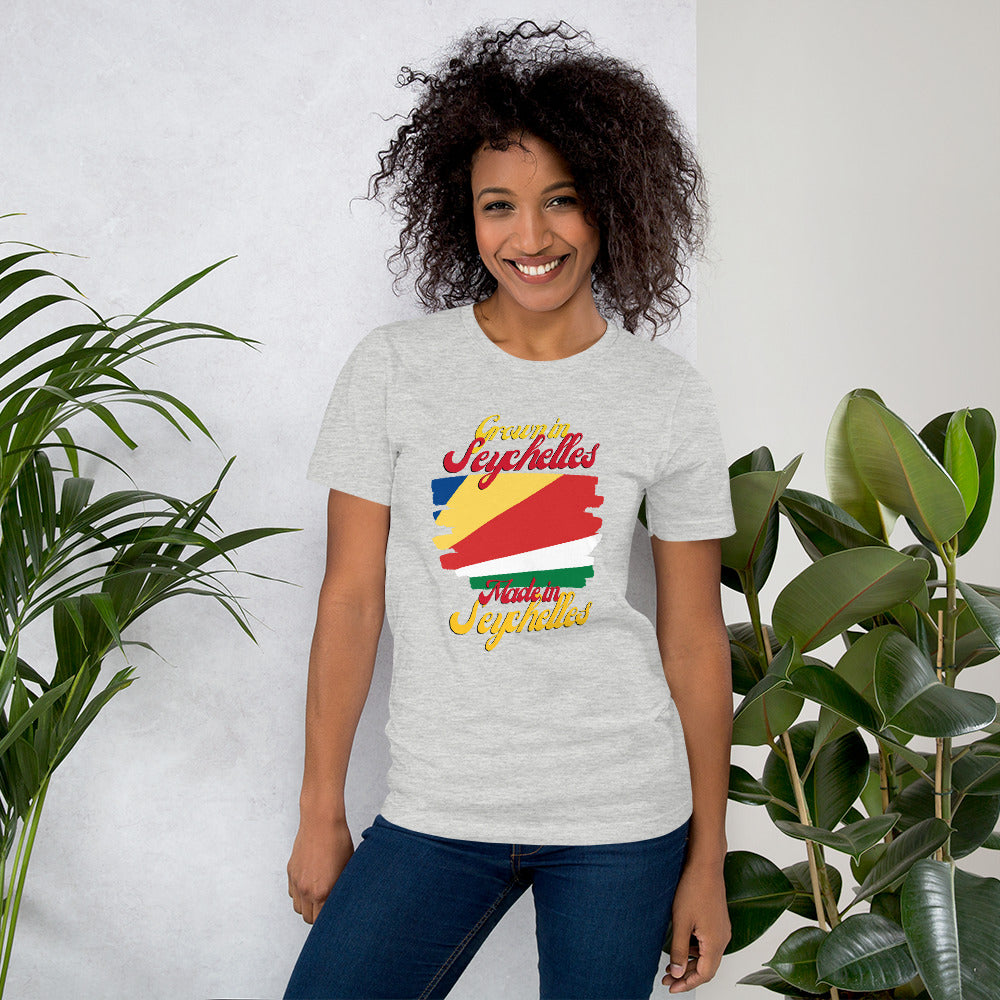 Grown in Seychelles Made in Seychelles  Short-Sleeve Unisex T-Shirt