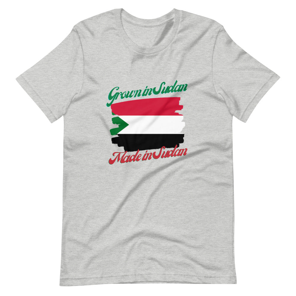 Grown in Sudan Made in Sudan Short-Sleeve Unisex T-Shirt