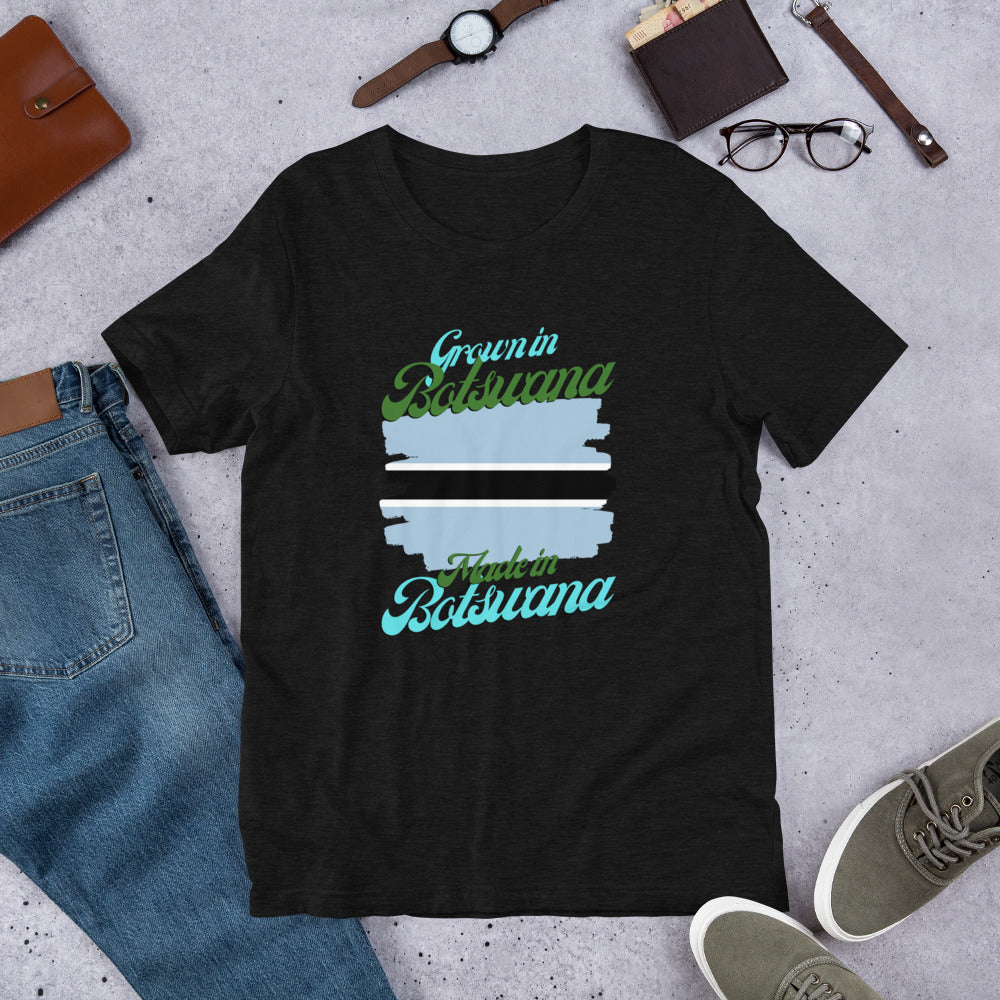 Grown in Botswana Made in Botswana Short-Sleeve Unisex T-Shirt