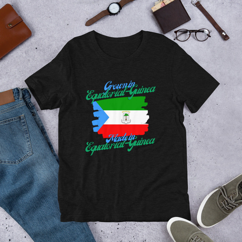 Grown in Equatorial Guinea Made in Equatorial Guinea Short-Sleeve Unisex T-Shirt