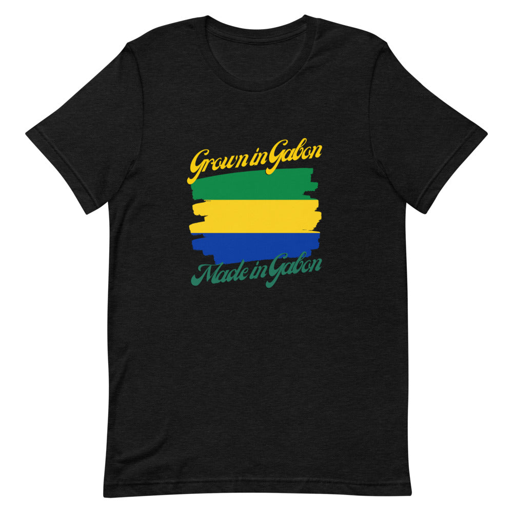 Grown in Gabon Made in Gabon Short-Sleeve Unisex T-Shirt