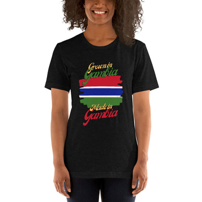 Grown in Gambia Made in Gambia Short-Sleeve Unisex T-Shirt