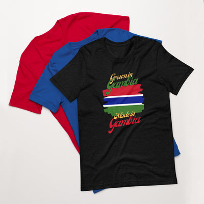 Grown in Gambia Made in Gambia Short-Sleeve Unisex T-Shirt