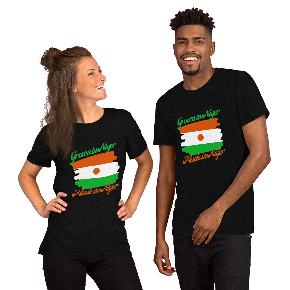 Grown in Niger Made in Niger Short-Sleeve Unisex T-Shirt