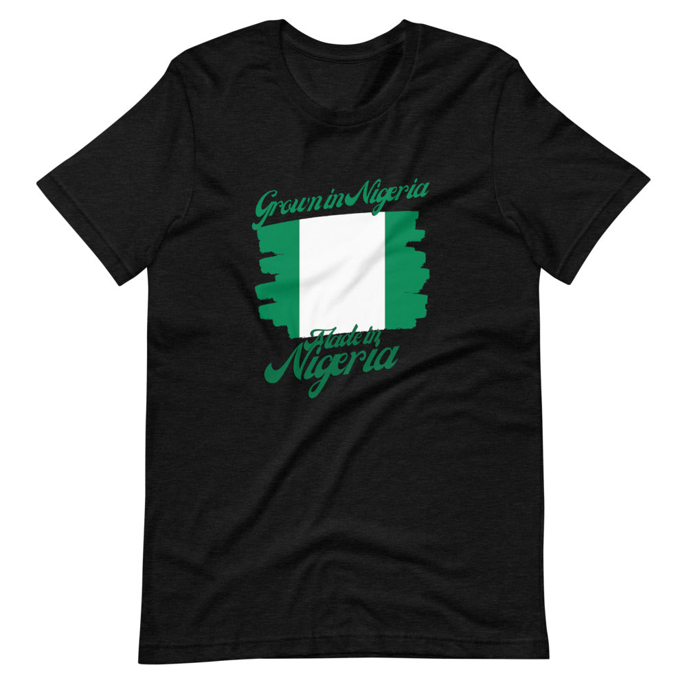 Grown in Nigeria Made in Nigeria Short-Sleeve Unisex T-Shirt