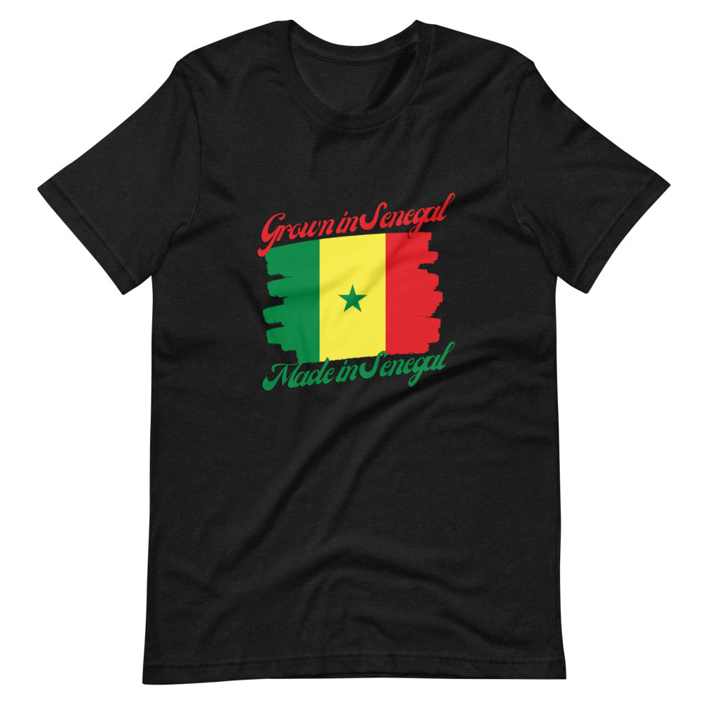 Grown in Senegal Made in Senegal Short-Sleeve Unisex T-Shirt