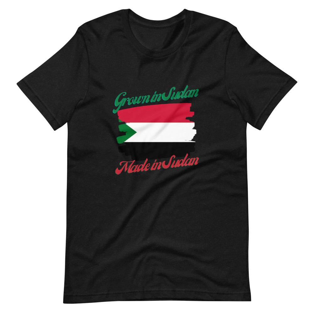 Grown in Sudan Made in Sudan Short-Sleeve Unisex T-Shirt