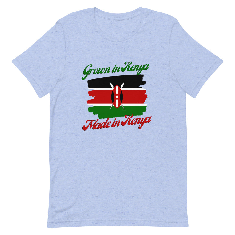 Grown in Kenya Made in Kenya Short-Sleeve Unisex T-Shirt