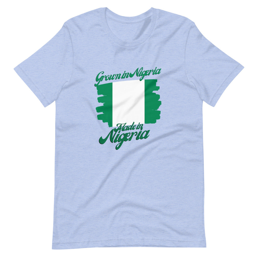 Grown in Nigeria Made in Nigeria Short-Sleeve Unisex T-Shirt