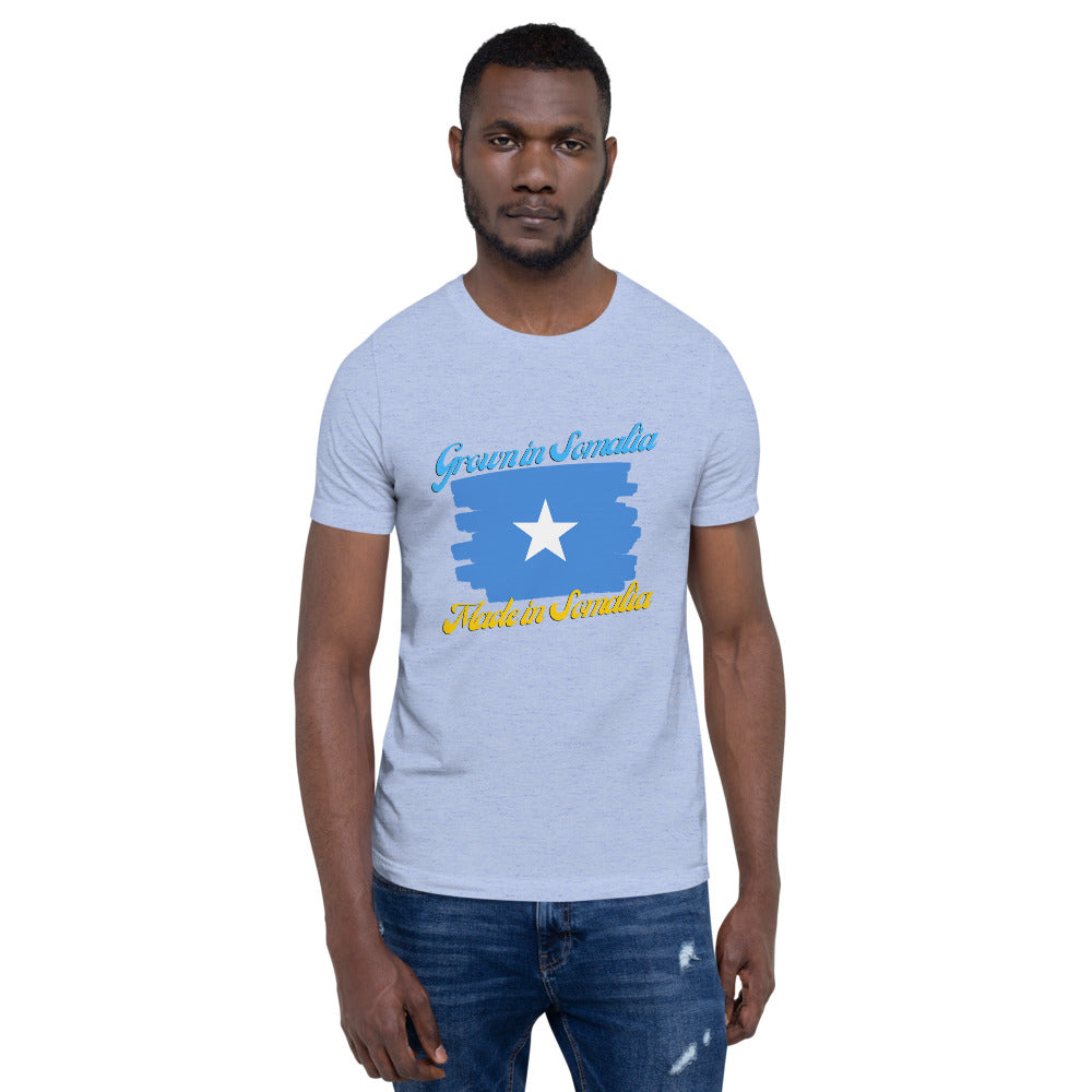 Grown in Somalia Made in Somalia Short-Sleeve Unisex T-Shirt