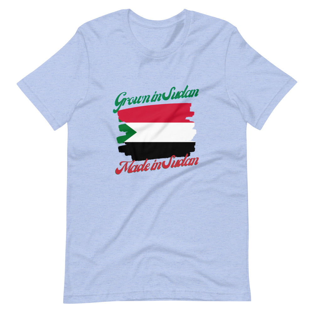 Grown in Sudan Made in Sudan Short-Sleeve Unisex T-Shirt