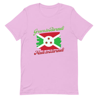 Grown in Burundi Made in Burundi Short-Sleeve Unisex T-Shirt