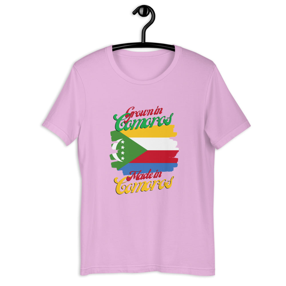 Grown in Comoros Made in Comoros Short-Sleeve Unisex T-Shirt
