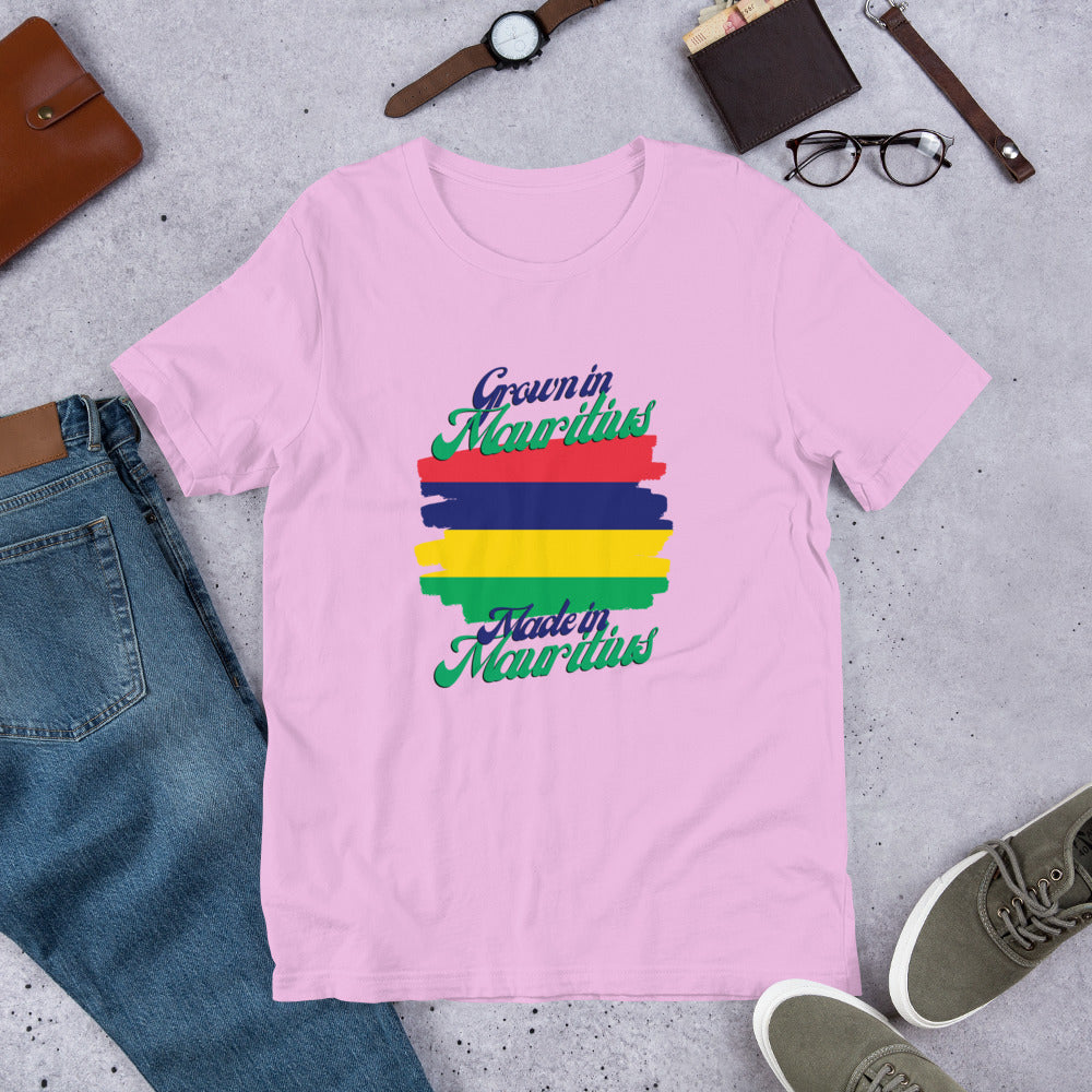 Grown in Mauritius Made in Mauritius Short-Sleeve Unisex T-Shirt