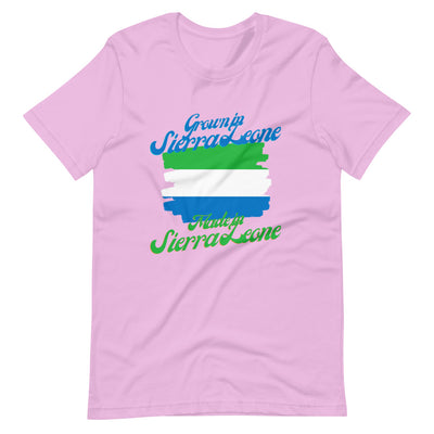 Grown in Sierra Leone Made in Sierra Leone Short-Sleeve Unisex T-Shirt