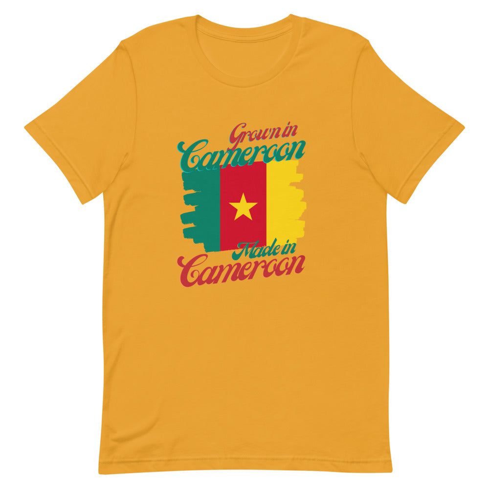 Grown in Cameroon Made in Cameroon Short-Sleeve Unisex T-Shirt