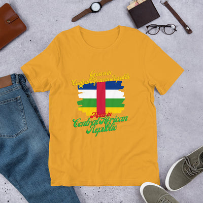 Grown in Central African Republic Made in Central African Republic Short-Sleeve Unisex T-Shirt
