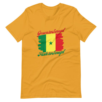 Grown in Senegal Made in Senegal Short-Sleeve Unisex T-Shirt