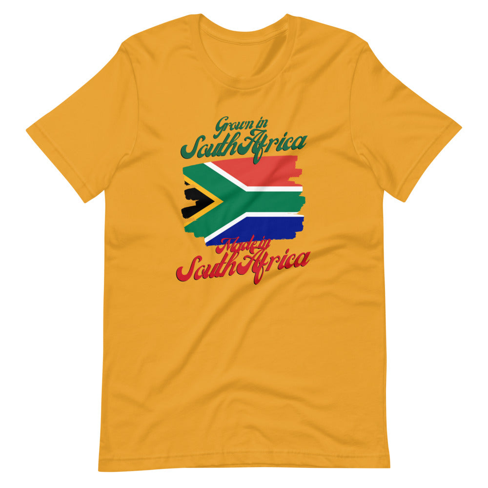 Grown in South Africa Made in South Africa Short-Sleeve Unisex T-Shirt