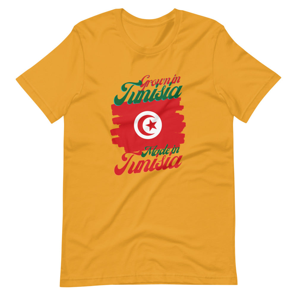 Grown in Tunisia Made in Tunisia Short-Sleeve Unisex T-Shirt