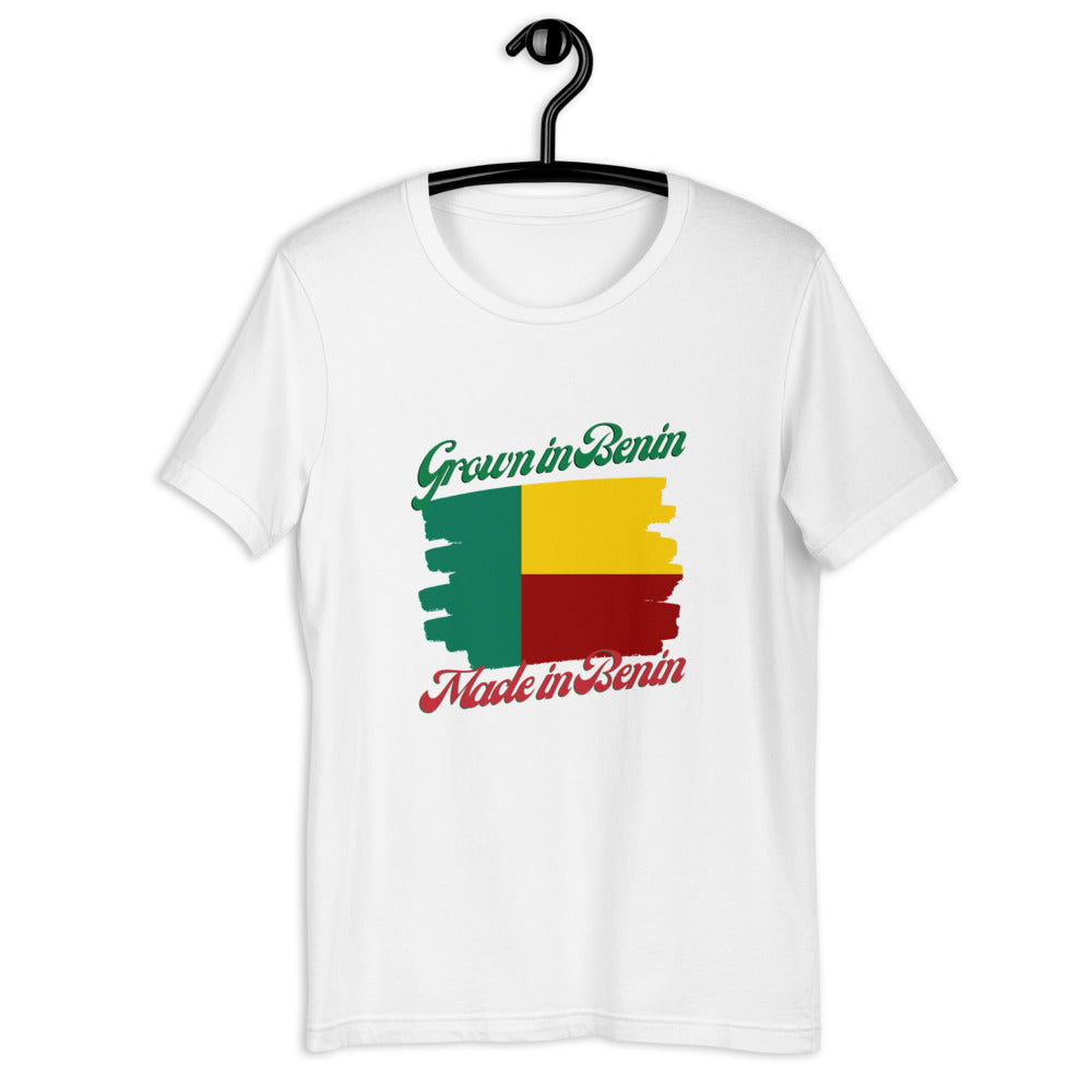 Grown in Benin Made in Benin Short-Sleeve Unisex T-Shirt