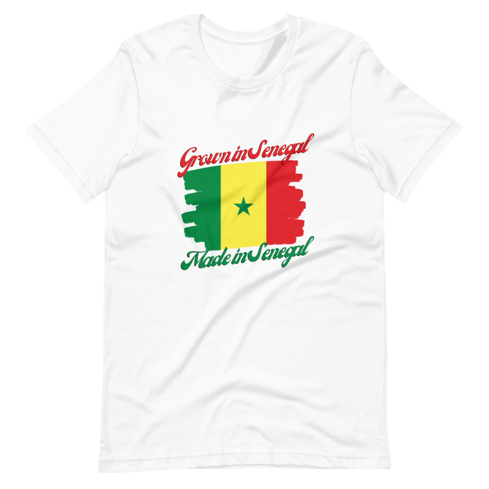 Grown in Senegal Made in Senegal Short-Sleeve Unisex T-Shirt