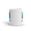 Grown in DR Congo Made in DR Congo White glossy mug