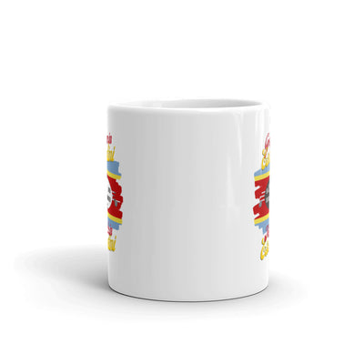 Grown in Eswatini Made in Eswatini White glossy mug