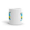 Grown in Rwanda Made in Rwanda White glossy mug