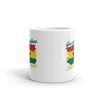 Grown in Ghana Made in Ghana White glossy mug
