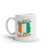 Grown in Cote d'Ivoire Made in Cote d'Ivoire White glossy mug