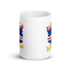 Grown in Cabo Verde Made in Cabo Verde White glossy mug