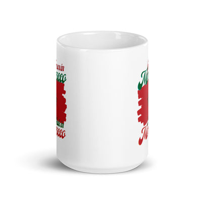 Grown in Morocco Made in Morocco White glossy mug