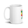 Grown in Ethiopia Made in Ethiopia White glossy mug