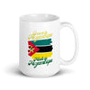Grown in Mozambique Made in Mozambique White glossy mug
