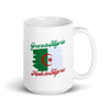 GROWN IN ALGERIA MADE IN ALGERIA White glossy mug