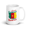 Grown in Cameroon Made in Cameroon White glossy mug